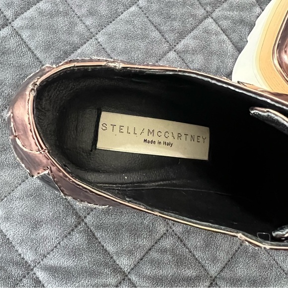Stella McCartney Elyse Shoes Womens 5 35 Star Platform Bronze Metallic - Picture 7 of 15